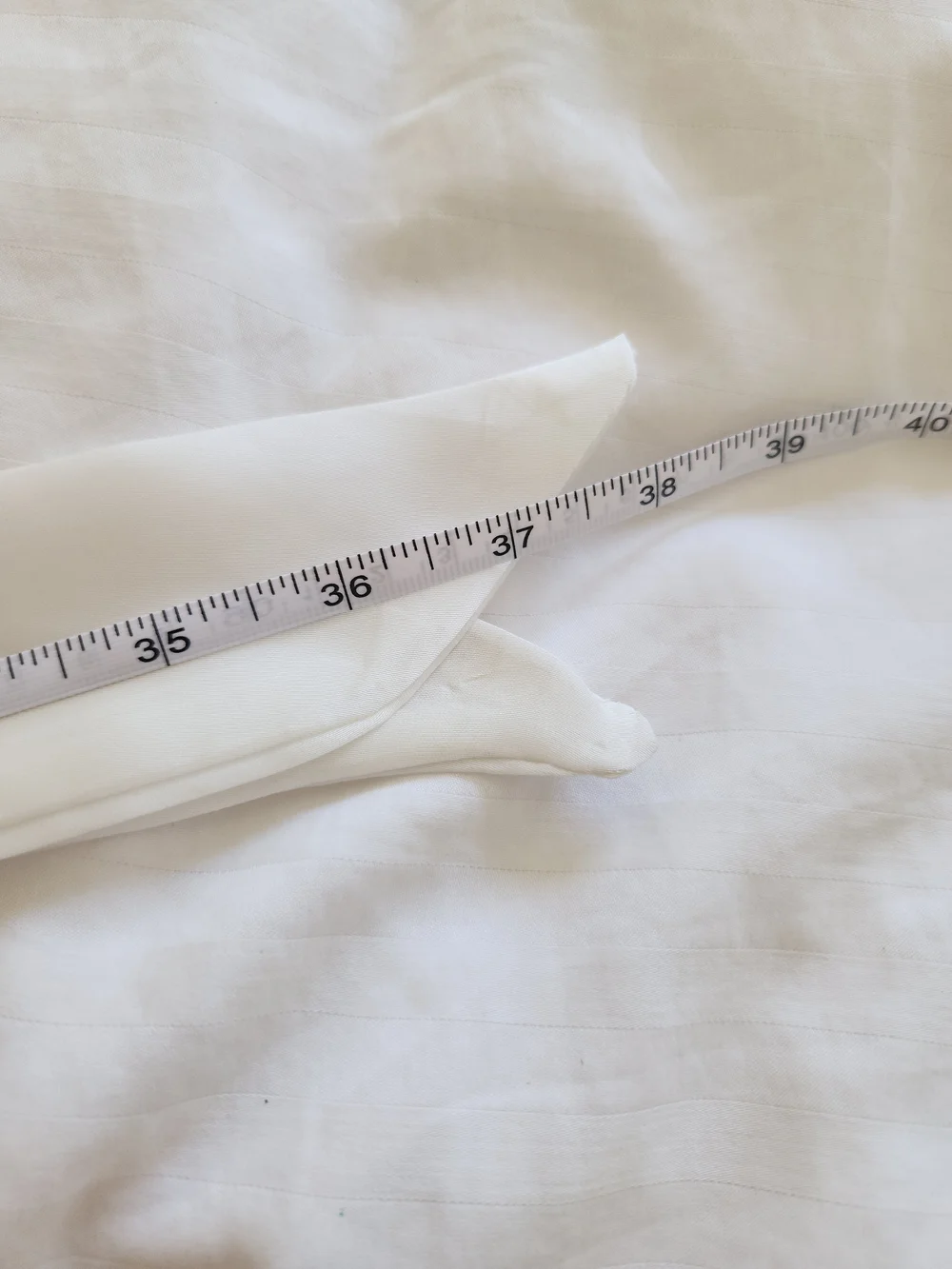 Nordstrom White Lightweight Hair Scarf Tie